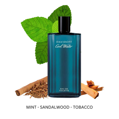 Cool Water For Men By Davidoff Eau De Toilette Spray