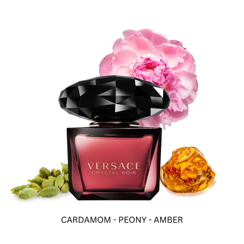 Crystal Noir For Women By Versace Eau de Parfum Spray 3.0 oz