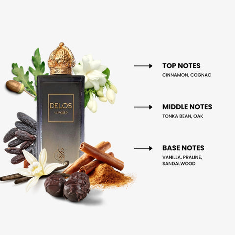 Delos By Arif Perfumes Eau De Parfum Spray 3.4 oz