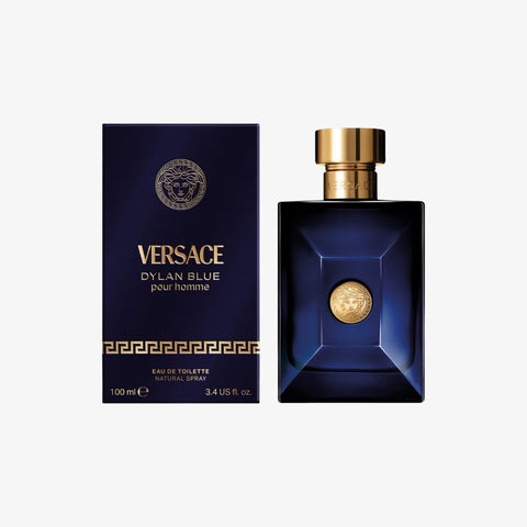 Dylan Blue for Men By Versace Eau de Toilette Spray 3.4 oz