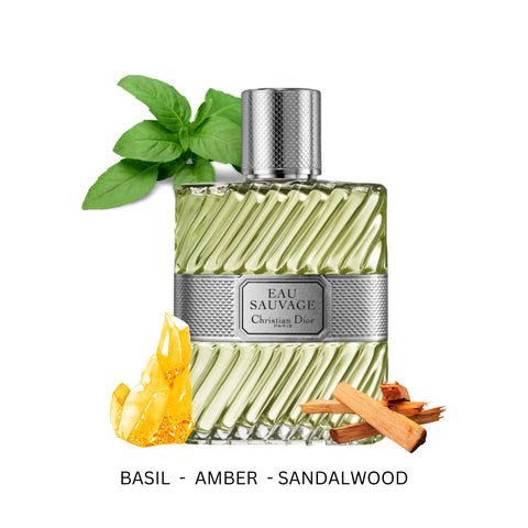 Eau Sauvage For Men By Dior Eau De Toilette Spray 3.4 oz