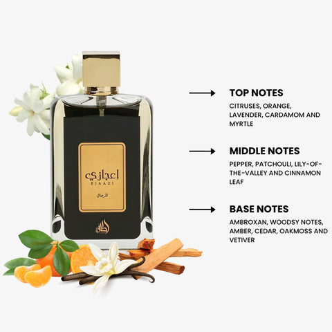 Ejaazi by Lattafa Eau De Parfum Spray 3.4 oz