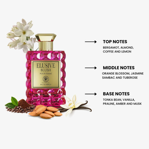 Elusive Blush by Rai Phalail Eau de Parfum Spray 3.4 oz