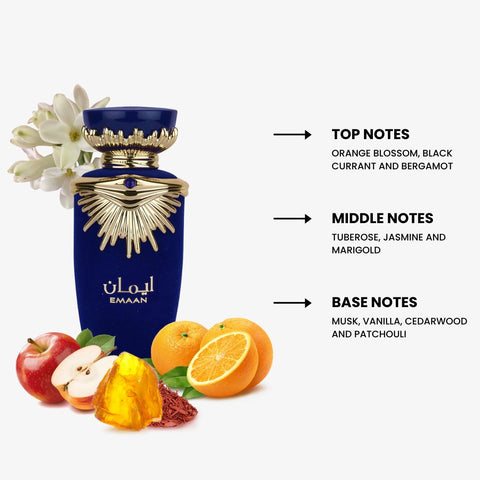 Emaan by Lattafa Eau De Parfum Spray 3.4 oz