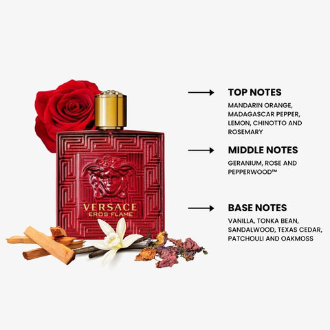 Eros Flame For Men By Versace Eau de Parfum