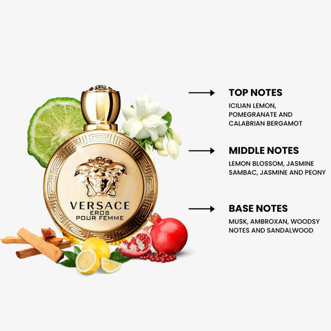 Eros For Women By Versace Eau de Parfum Spray