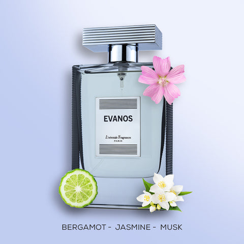 Evanos For Men By L'Orientale Fragrances Eau De Parfum Spray 3.3 Oz