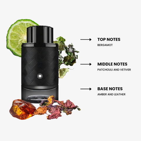 Explorer Extreme For Men By Mont Blanc Parfum Spray 3.4 oz
