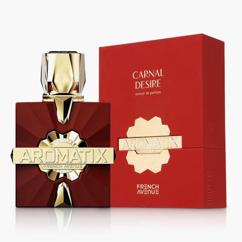 French Avenue Aromatix Carnal Desire By Fragrance World Extrait de Parfum 3.4 oz