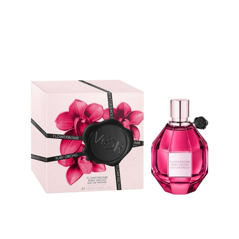 Flowerbomb Ruby Orchid For Women By Viktor & Rolf Eau de Parfum Spray 3.4 oz