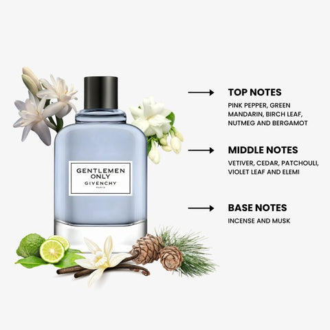 Gentleman Only For Men By Givenchy Eau De Toilette Spray 3.4