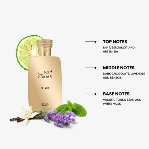 Hawas Elixir By Rasasi Eau De Parfum Spray 3.4 oz