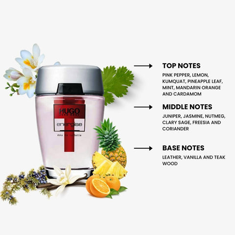 Hugo Energise For Men By Hugo Boss Eau de Toilette Spray