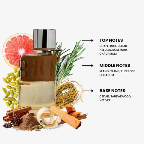 Hunter For Men by Armaf Eau De Parfum Spray 3.4 oz