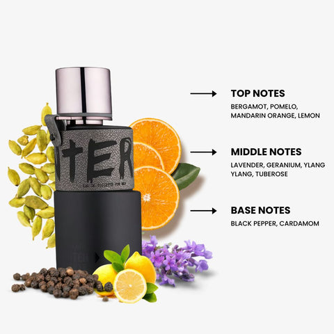 Hunter Intense For Men by Armaf Eau De Parfum Spray 3.4 oz