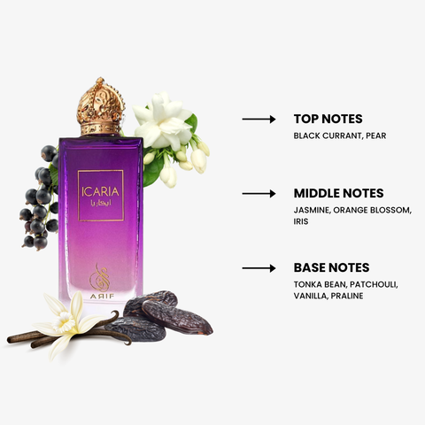 Icaria For Women By Arif Perfumes Eau De Parfum Spray 3.4 oz