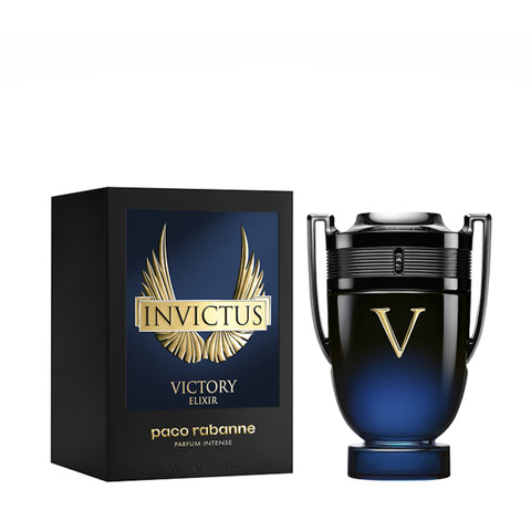 Invictus Victory Elixir for Men By Paco Rabanne Eau de Parfum Intense Spray 3.4 oz
