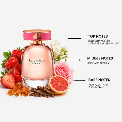 Kate Spade New York For Women by Kate Spade Eau De Parfum Spray 3.4 oz