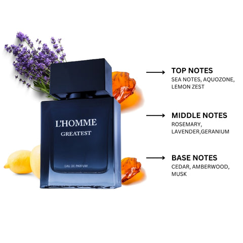 L'homme Greatest For Men By Lorientale Fragrances Eau De Parfum 3.0 oz