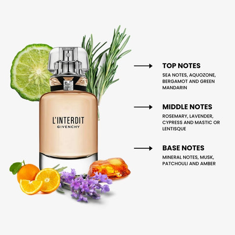 L'Interdit For Women By Givenchy Eau De Toilette Spray 2.6 oz