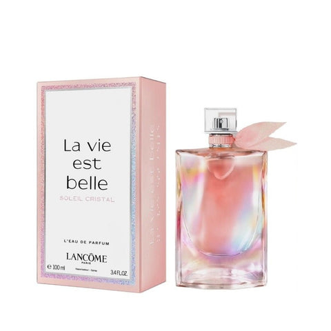 La Vie Est Belle Soleil Cristal For Women by Lancome Eau de Parfum Spray 3.4 oz