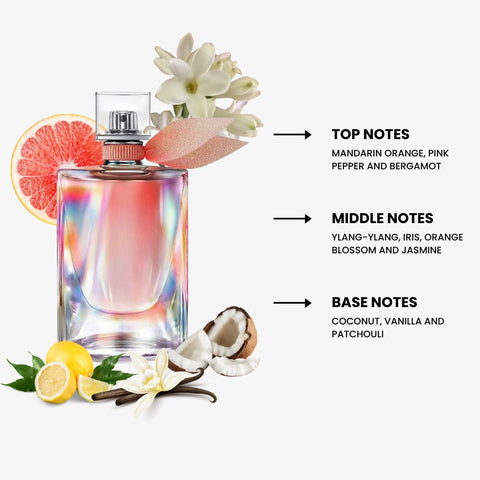 La Vie Est Belle Soleil Cristal For Women by Lancome Eau de Parfum Spray 3.4 oz