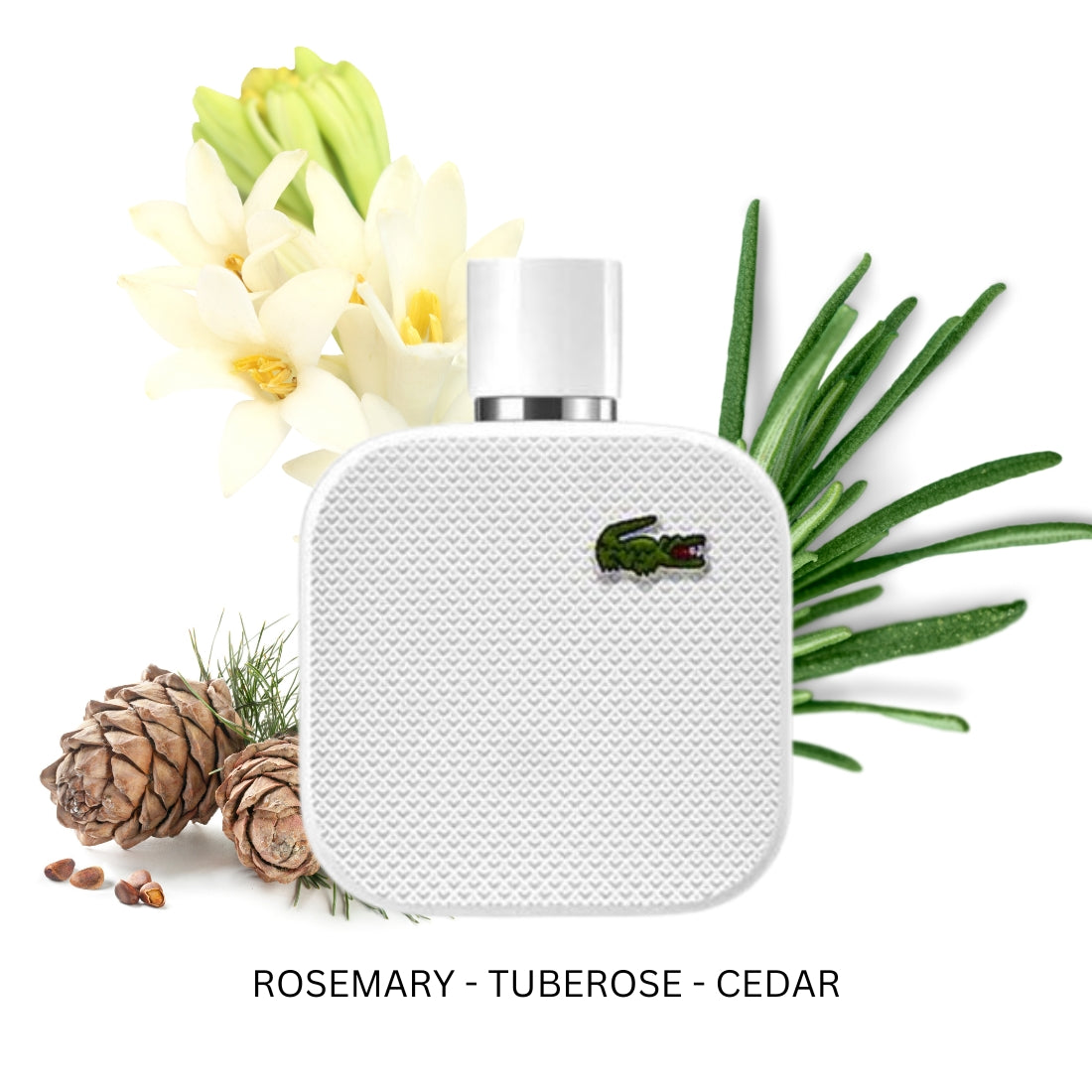 Lacoste Blanc Pure For Men By Lacoste Eau De Toilette Spray