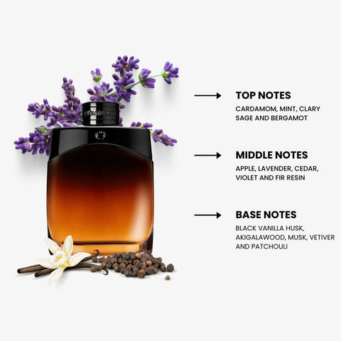 Legend Night For Men By Mont Blanc Eau De Parfum Spray