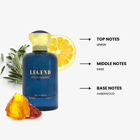 Legend Pour Homme By Bharara Eau De Parfum Spray 3.4 oz