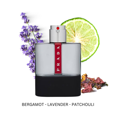 Luna Rossa Carbon For Men By Prada Eau de Toilette Spray