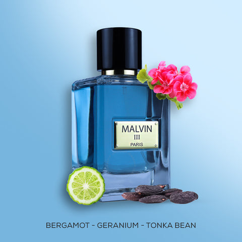 Malvin  3 For Men By L'Orientale Fragrances Eau De Parfum 3.4 Oz copy
