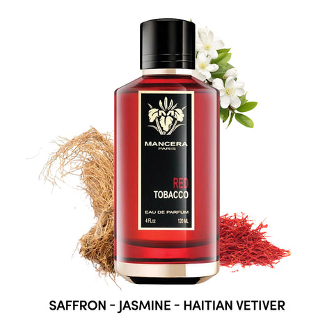 Red Tabacco Unisex By Mancera Eau de Parfum Spray 4.0 oz