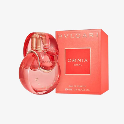 Omnia Coral Women by Bvlgari Eau de Toilette Spray 3.4 oz
