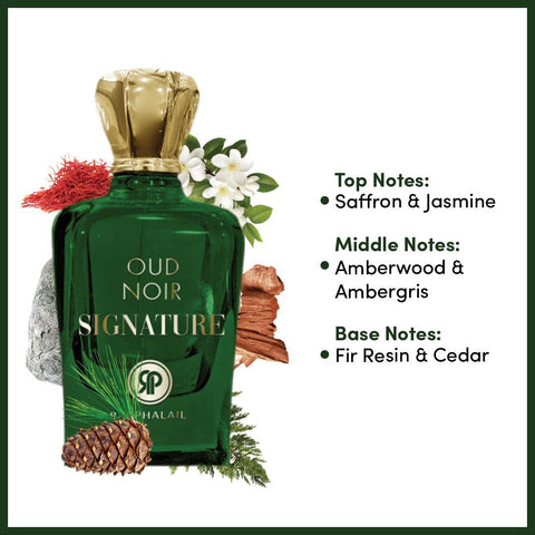 Oud Noir Signature by Rai Phalail Eau de Parfum Spray 3.4 oz