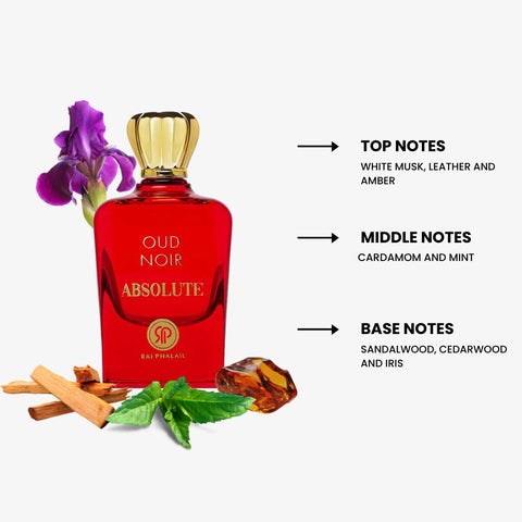 Oud Noir Absolute by Rai Phalail Eau de Parfum Spray 3.4 oz