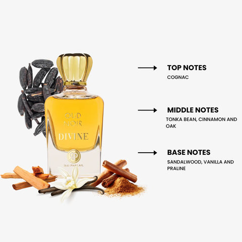 Oud Noir Divine by Rai Phalail Eau de Parfum Spray 3.4 oz