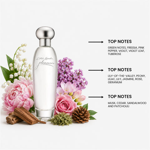 Pleasures For Women by Estee Lauder Eau de Parfum Spray