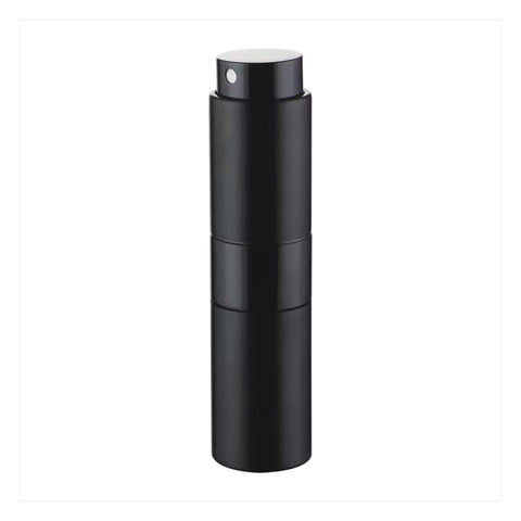 Portable Mini Refillable Black Perfume Atomizer 0.27 oz