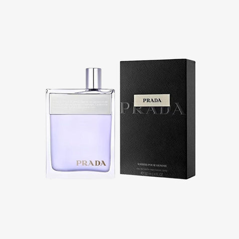 Prada Amber Pour Homme For Men By Prada Eau De Toilette Spray 3.4 oz