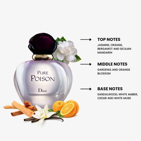 Pure Poison For Women by Dior Eau de Parfum Spray 3.4 oz