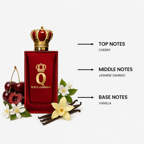 Q For Women By Dolce & Gabbana Parfum Spray 3.4 oz