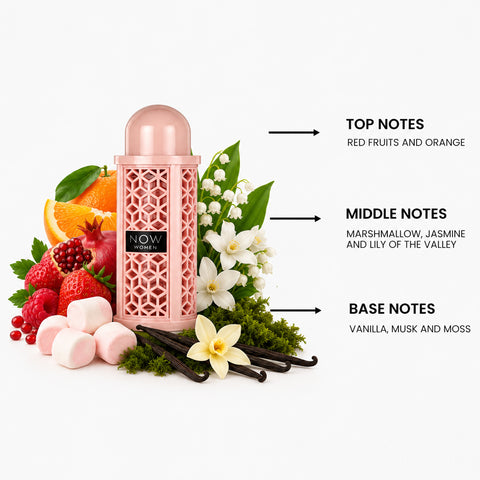 Rave Now For Women By Lattafa Eau de Parfum 3.4 oz