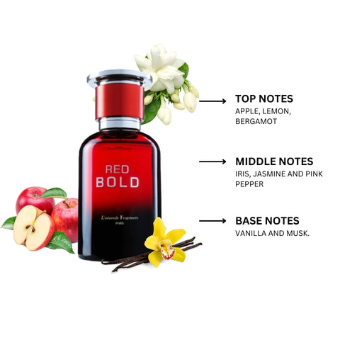 Red Bold for Men By Lorientale Fragrances Eau de Parfum Spray 3.3 oz