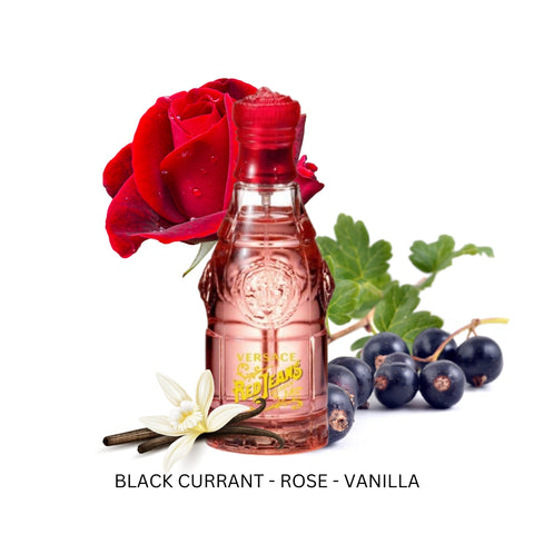 Red Jeans For Women by Versace Eau de Toilette Spray 2.5 oz