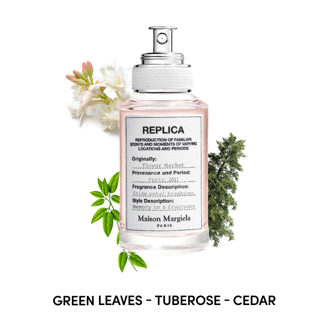 Replica Flower Market By Maison Margiela Eau de Toilette 3.4 oz