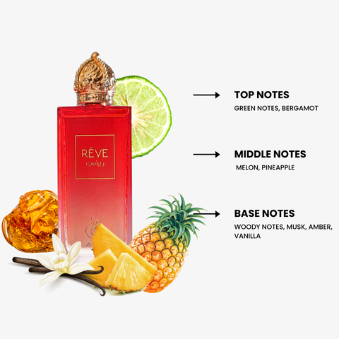 Reve By Arif Perfumes Eau De Parfum Spray 3.4 oz