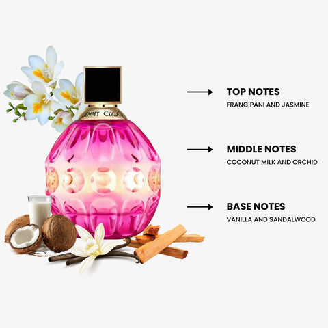 Rose Passion For Women by Jimmy Choo Eau de Parfum Spray 3.4 oz