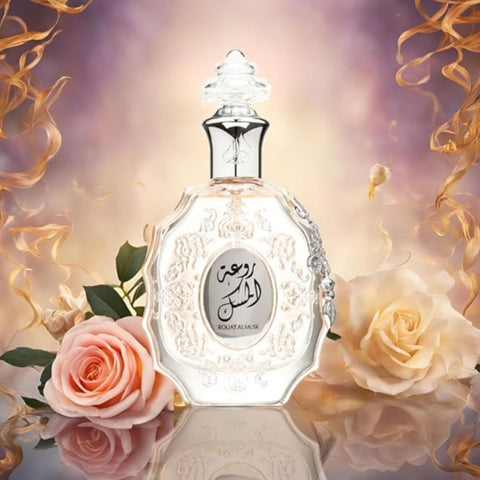 Rouat Al Musk For Women by Lattafa Eau De Parfum Spray 3.4 oz