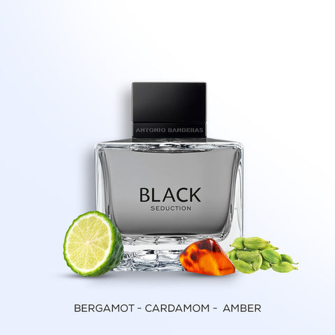 Seduction In Black For Men By Antonio Banderas Eau De Toilette Spray
