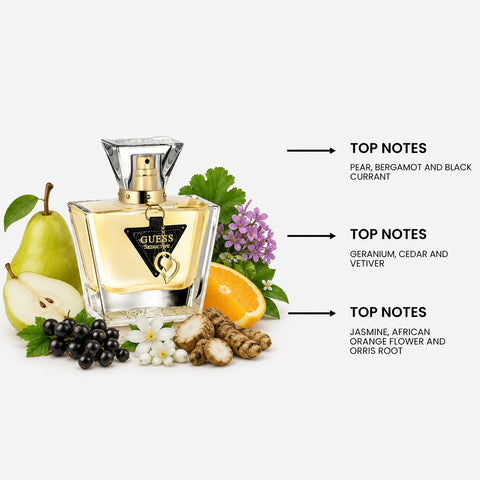 Seductive For Women By Guess Eau de Toilette Spray 2.5 oz